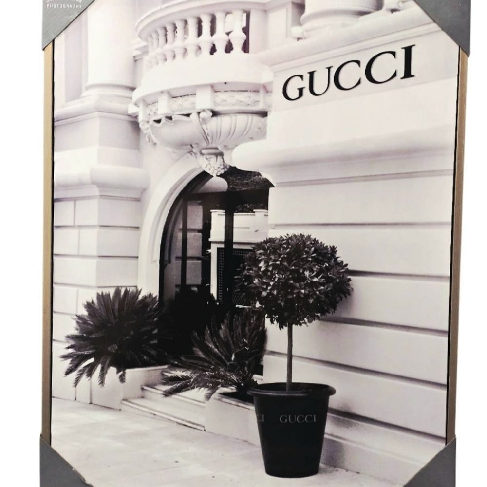 Studio Vista Photography Gucci Architectural Store Front Framed Wall Decor